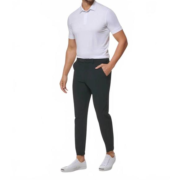 NEW MIZZEN + MAIN helmsman jogger pant in black solid - Picture 1 of 7